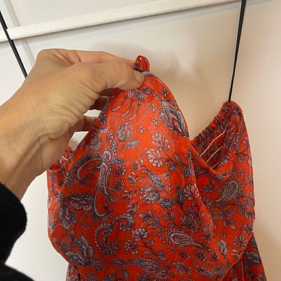 MISA Adele Dress in Aranciatta Paisley FLAWED SMALL - Picture 10 of 15